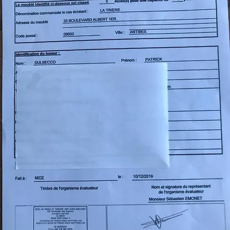 Appartement Trière *